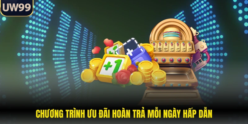 Hoàn Trả Mỗi Ngày - Cơ Hội Nhận Thưởng Lớn Vô Tận Tại UW99 1 Chương trình ưu đãi hoàn trả mỗi ngày hấp dẫn