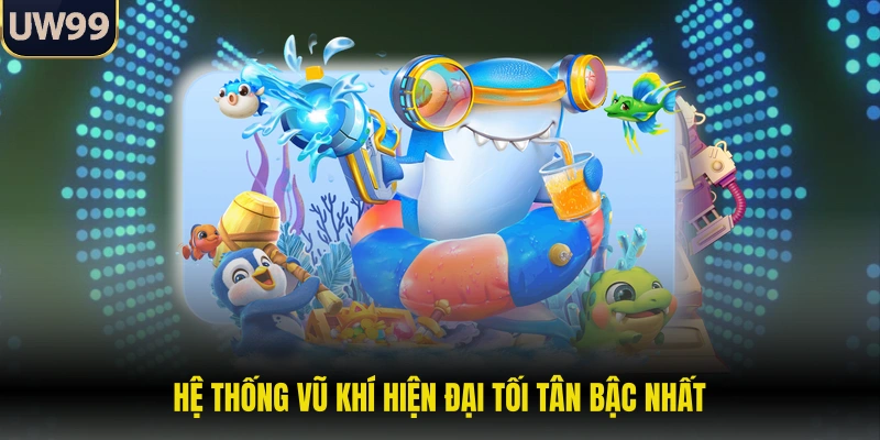 Hệ thống vũ khí hiện đại tối tân bậc nhất