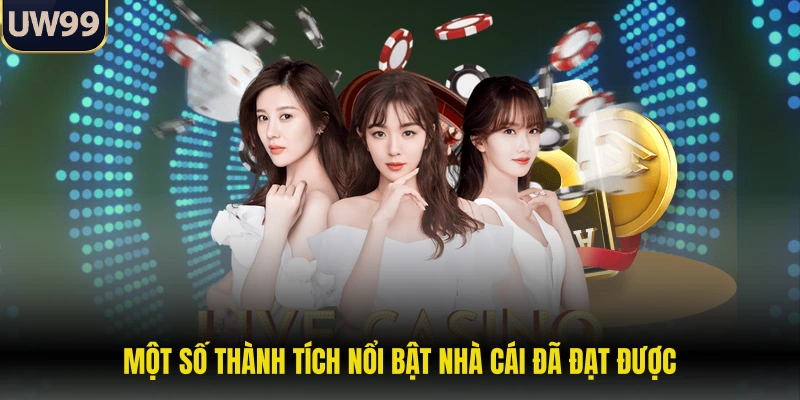 Một số thành tích nổi bật nhà cái đã đạt được