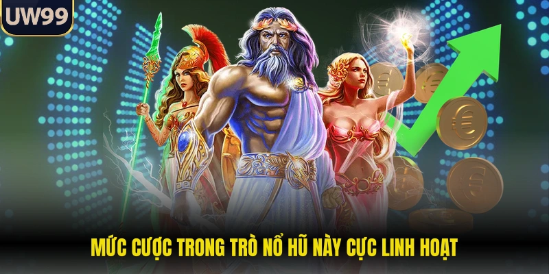 Mức cược trong trò nổ hũ này cực linh hoạt