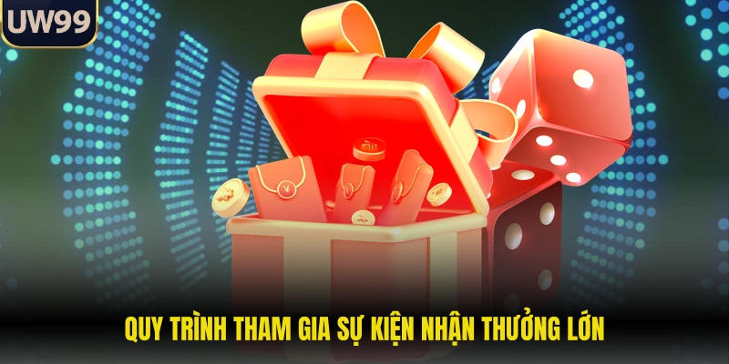 Quy trình tham gia sự kiện nhận thưởng lớn