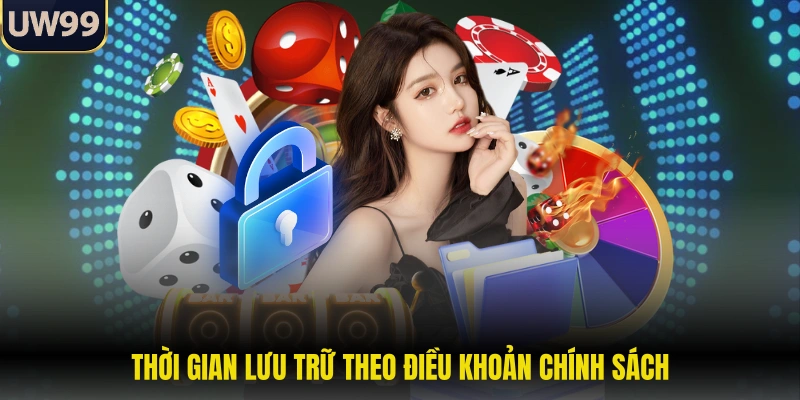 Thời gian lưu trữ theo điều khoản chính sách